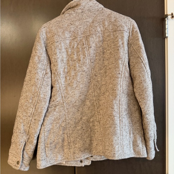 Talbots Women's Gray Wool Blend Jacket - Picture 4 of 4